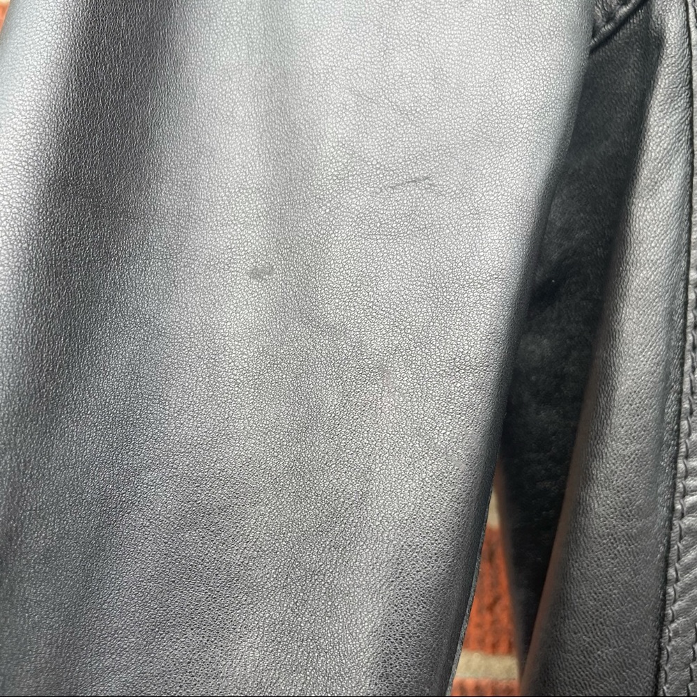 Dolce and Gabbana Lamb Leather Moto Jacket - Picture 10 of 16